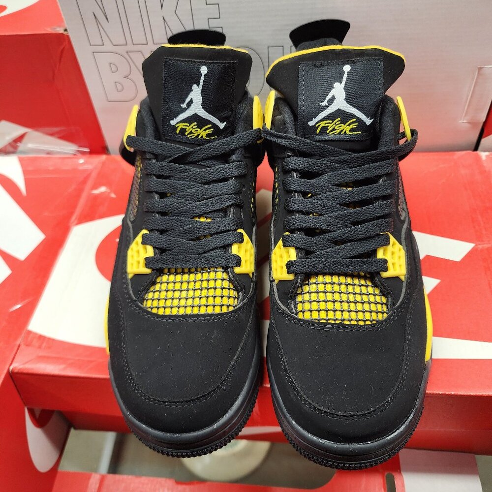 Jordan 4 Retro Black & Yellow - NEW (1004) REP